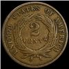 Image 2 : 1870 Two Cent Piece ABOUT UNCIRCULATED