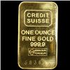 Image 1 : Credit Sussie 1oz Gold Bar UNCIRCULATED