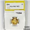 Image 1 : 1890 Indian Head Cent PGA-PR67 RED