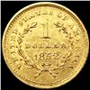 Image 2 : 1852 Rare Gold Dollar UNCIRCULATED