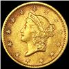 Image 1 : 1854 Rare Gold Dollar CLOSELY UNCIRCULATED