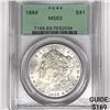 Image 1 : 1889 Morgan Silver Dollar PCGS-MS63