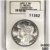 Image 1 : 1882-S Morgan Silver Dollar NGC-MS64