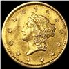 Image 1 : 1852 Rare Gold Dollar UNCIRCULATED