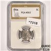 Image 1 : 1906 Liberty Victory Nickel PGA-MS63