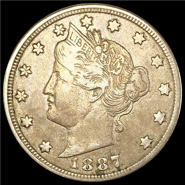 1887 Liberty Victory Nickel CLOSELY UNCIRCULATED