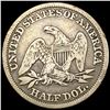 Image 2 : 1843 Seated Liberty Half Dollar NICELY CIRCULATED