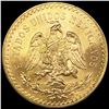 Image 2 : 1947 Mexico Gold 37.5Gr 50 Pesos CLOSELY