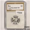 Image 1 : 1941 Mercury Silver Dime PGA-MS68 FSB