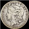 Image 1 : 1890-CC Morgan Silver Dollar LIGHTLY CIRCULATED