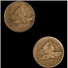 Image 1 : (2) Flying Eagle Cents NICELY CIRCULATED