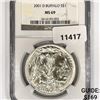 Image 1 : 2001-D Silver Dollar Buffalo NGC-MS69