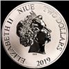Image 1 : 2019 Niue 1oz Silver $2 GEM PROOF