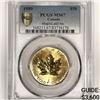Image 1 : 1989 $50 1oz Canadian Gold Maple Leaf PCGS-MS67