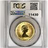 Image 2 : 1989 $50 1oz Canadian Gold Maple Leaf PCGS-MS67