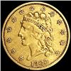 Image 1 : 1835 $2.50 Gold Quarter Eagle LIGHTLY CIRCULATED