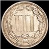 Image 2 : 1869 Nickel Three Cent NEARLY UNCIRCULATED