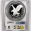 Image 2 : 2022-W Silver Eagle PCGS-PR69 DCAM, 1st Day of