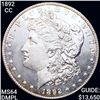 Image 1 : 1892-CC Morgan Silver Dollar CHOICE BU DMPL