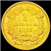 Image 2 : 1857-C Rare Gold Dollar CHOICE AU