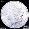 Image 1 : 1894 Morgan Silver Dollar GEM BU+