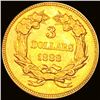Image 2 : 1888 $3 Gold Piece UNCIRCULATED