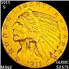 Image 1 : 1911-S $5 Gold Half Eagle UNCIRCULATED