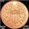 Image 1 : 1872 Two Cent Piece CHOICE BU+ RED