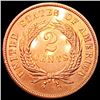 Image 2 : 1872 Two Cent Piece CHOICE BU+ RED