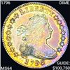 Image 1 : 1796 Draped Bust Dime CHOICE BU