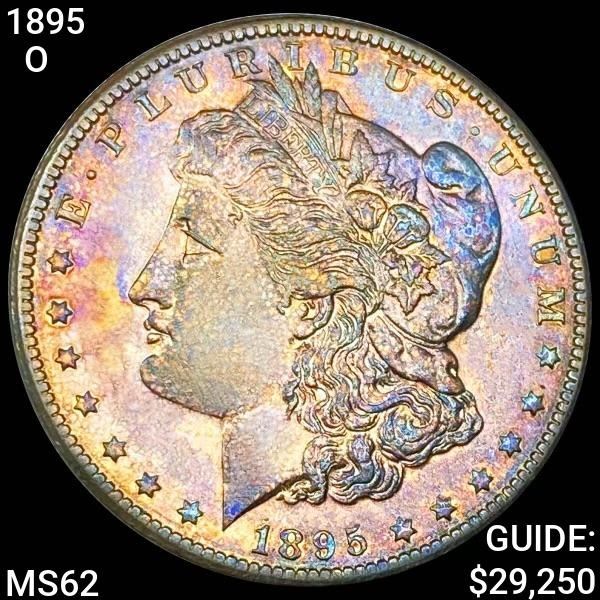 1895-O Morgan Silver Dollar UNCIRCULATED