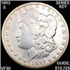 Image 1 : 1893-S Series Key Morgan Silver Dollar LIGHT CIRC