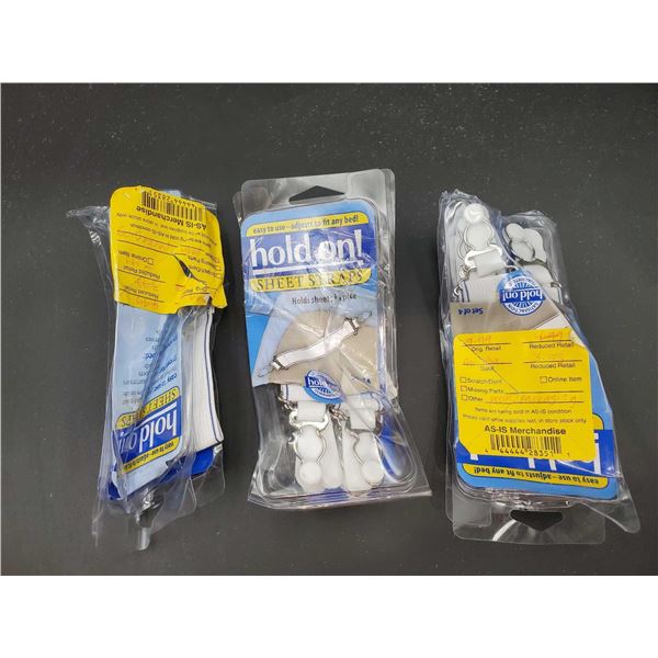 Lot of Hold On Sheet Straps