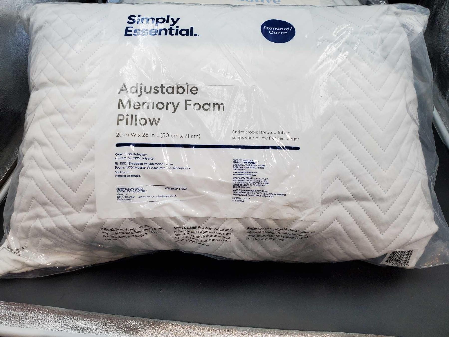 Adjustable foam pillow Clearance