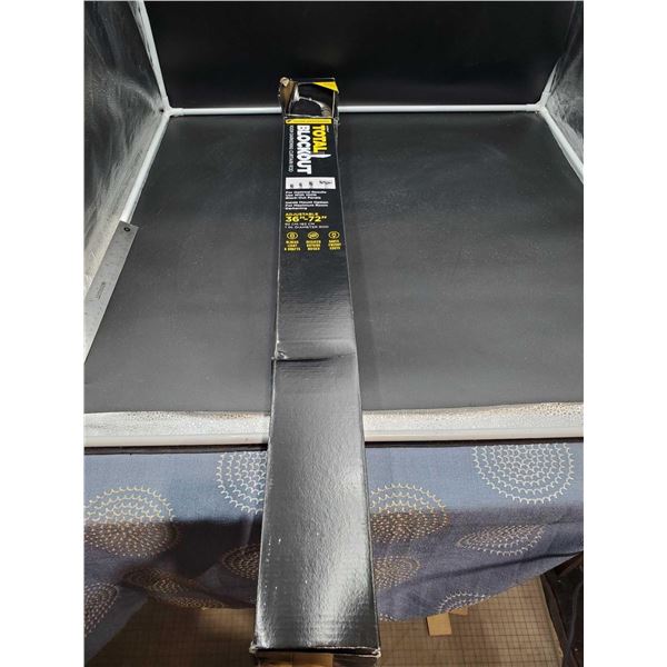 Total Blockout Room Darkening Curtain Rod (36in -72in)