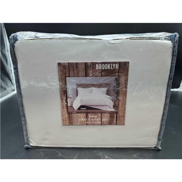 Brooklyn Twin 2 Pc Duvet Set
