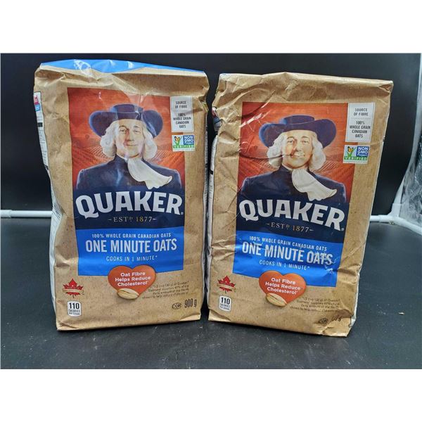 Quaker One Minute Oats (2 x 590g)