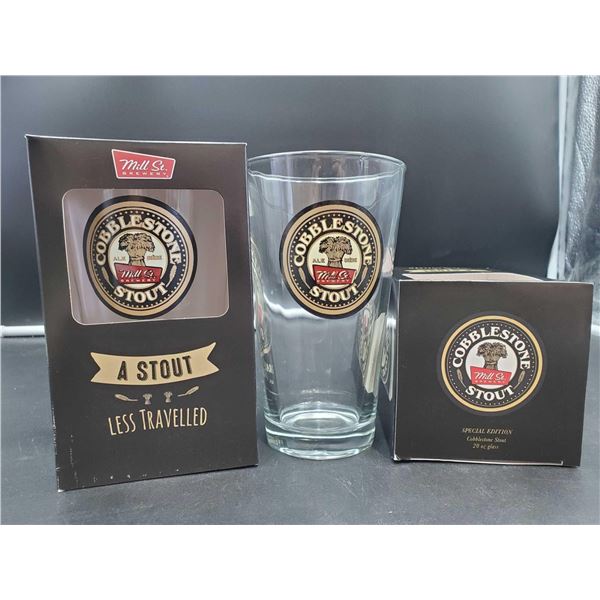 Cobblestone Stout Pint Glasses (2ct)