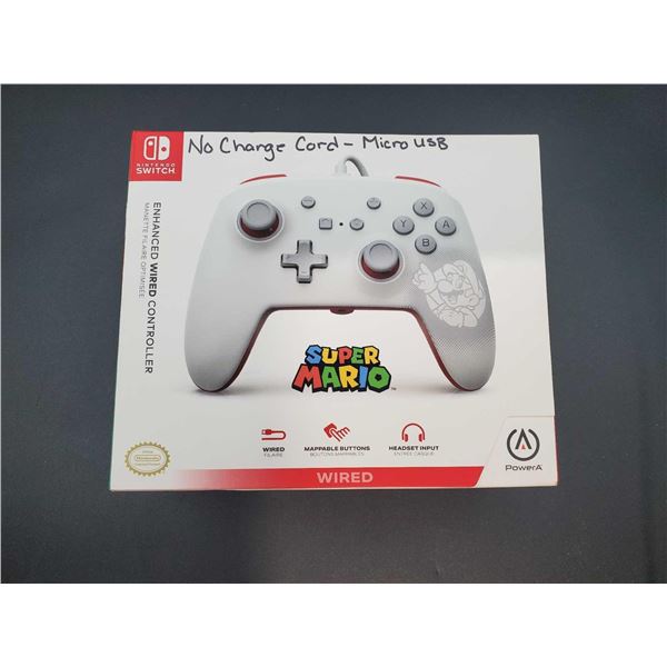 Super Mario Swtich Remote-No Charge Cord-Micro USB