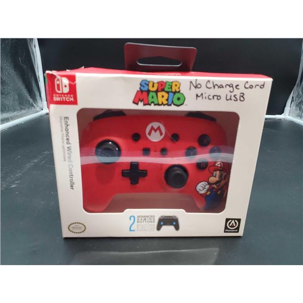Super Mario Swtich Remote-No Charge Cord-Micro USB