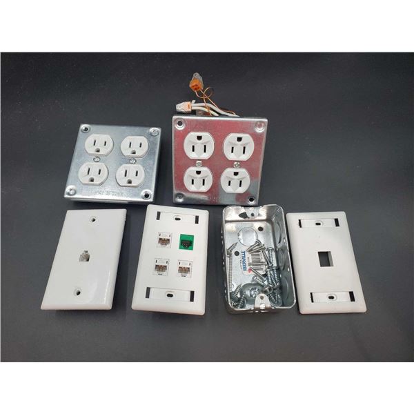 Lot of Electric Receptacles