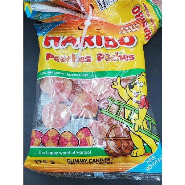 Haribo Peaches Gummy Candy (6 x 175g)