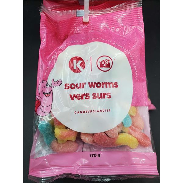 Circle K Sour Worms (6 x 170g)