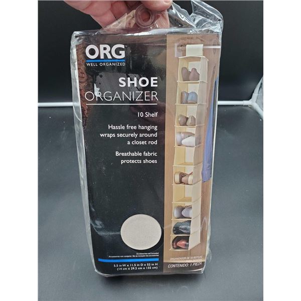 Org Shoe Organizer (5.5in x 11.5in x 52in)