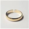 Image 2 : 10K Yellow Gold Toe/Baby 1.1G Ring (~Size 7?)(Ring is resizable for $40) (~length inches), Suggested