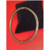 Image 1 : Ladies 1.12 Carat Diamond Bangle Bracelet set in 14K gold and .925 Silver with Certificate Valued $2