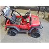Image 1 : Motorized Children's Ride Powered Jeep Rubicon, No Charge Cord OUT OF BOX - SOLD AS IS