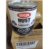 Image 1 : Krylon Rust Protector Paint Gloss Leather Brown - 4X 946ml