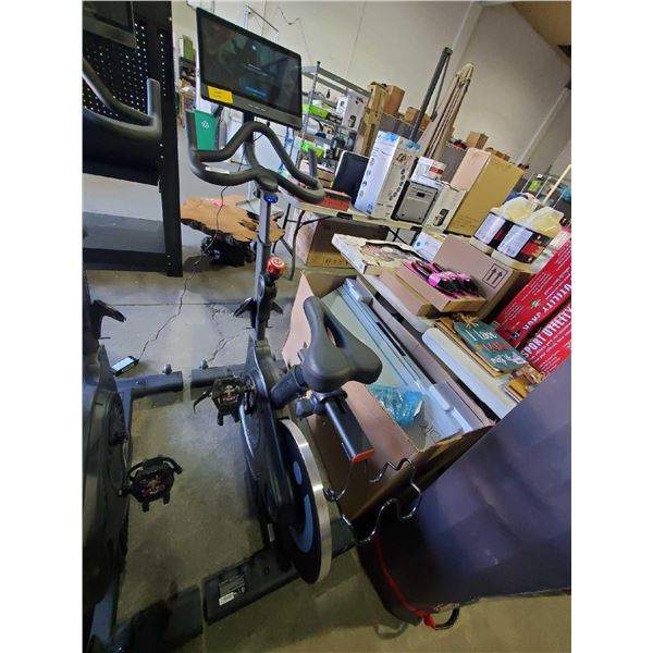 Echelon connect EX4s Spin Bike with touch screen monitor - Tested - Monitor Powers up - OPEN BOX ITE