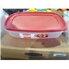 Image 1 : NEW Rubbermaid Easy Find Food Storage Containers - Lot of 2 - 1.5 Gal